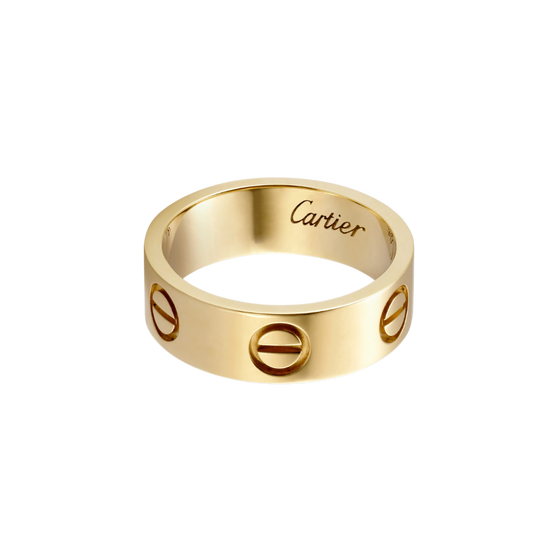 Cartier Love Ring, Yellow Gold