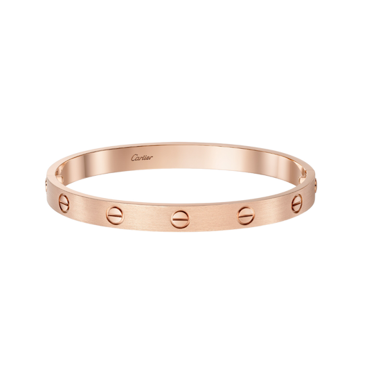 Cartier Love Bracelet, Classic Model, Rose Gold